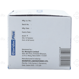 Etoridoc Plus 60/325mg Tablet 10s