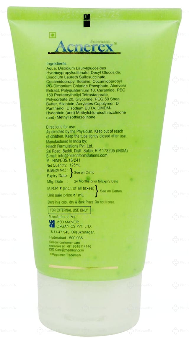 Acnerex Face Wash 125ml