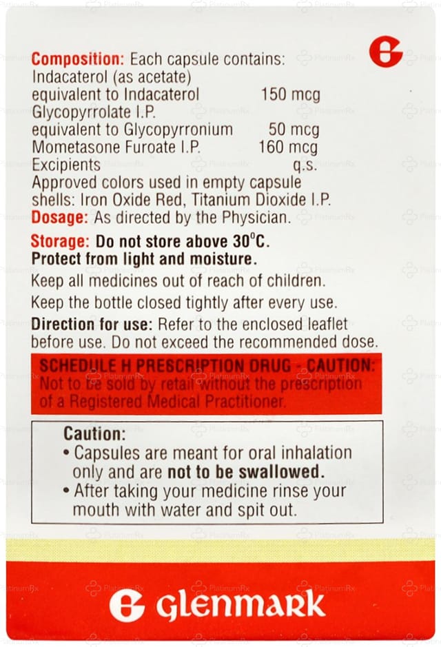 Indactiv G Capsule 30s