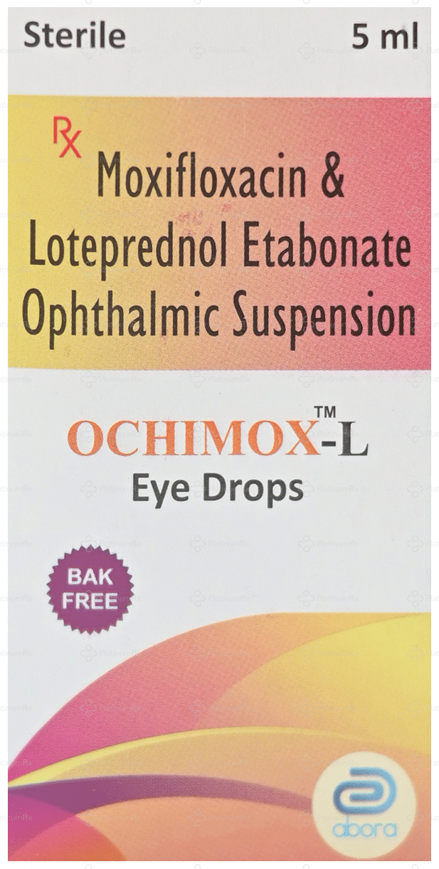 Ochimox L Ophthalmic Suspension BAK Free 5ml