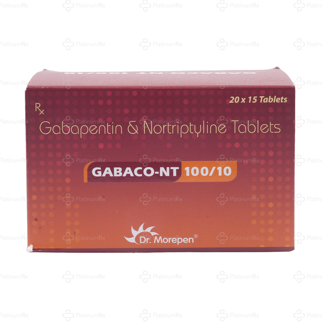 Gabaco NT 100/10mg Tablet 15s