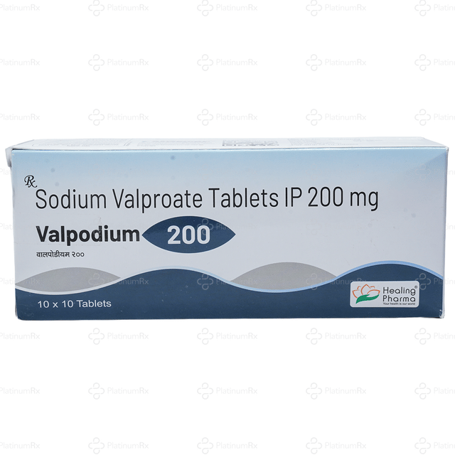 Valpodium 200mg Tablet 10s