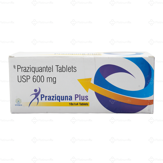Praziquna Plus 600mg Tablet 4s