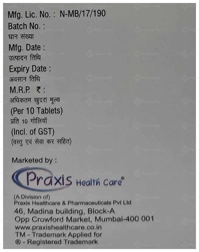 Ceprax O 200/200mg Tablet 10s