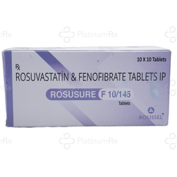 Rosusure F 10/145mg Tablet 10s