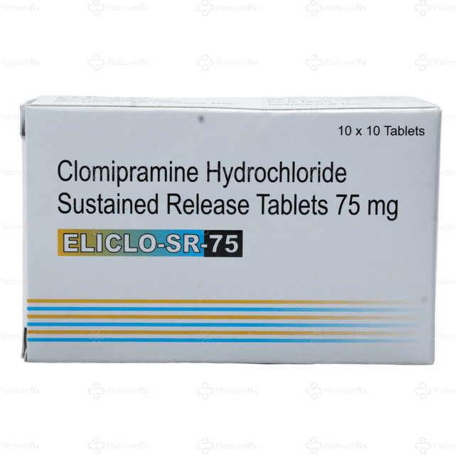 Eliclo 75mg Tablet SR 10s