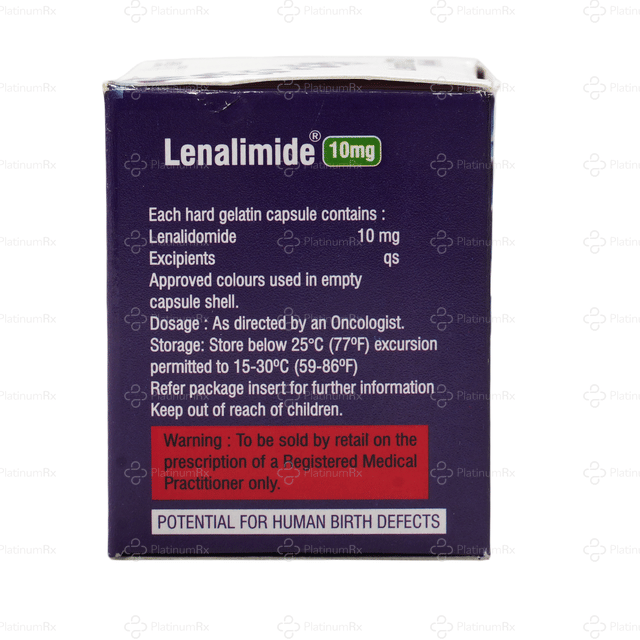 Lenalimide 10mg Capsule 10s
