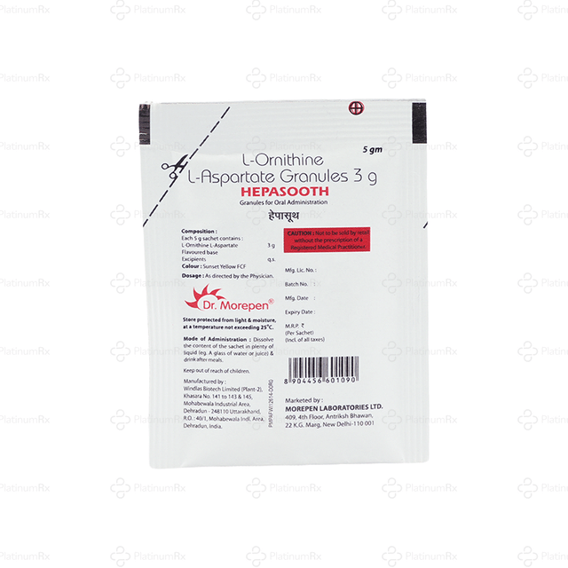 Hepasooth 3000mg Granules 1X5gm