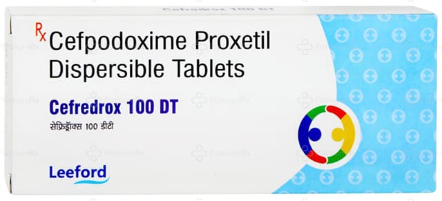 Cefredrox 100mg Tablet DT 10s