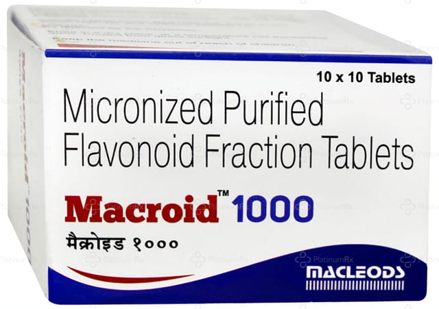 Macroid 1000mg Tablet 10s
