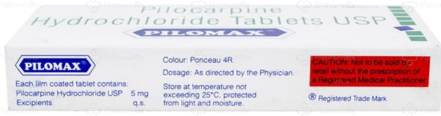Pilomax 5mg Tablet 10s