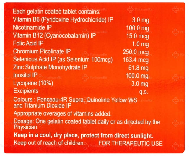 Z & B Multi Vitamin & Mineral Tablet Softlet 15s