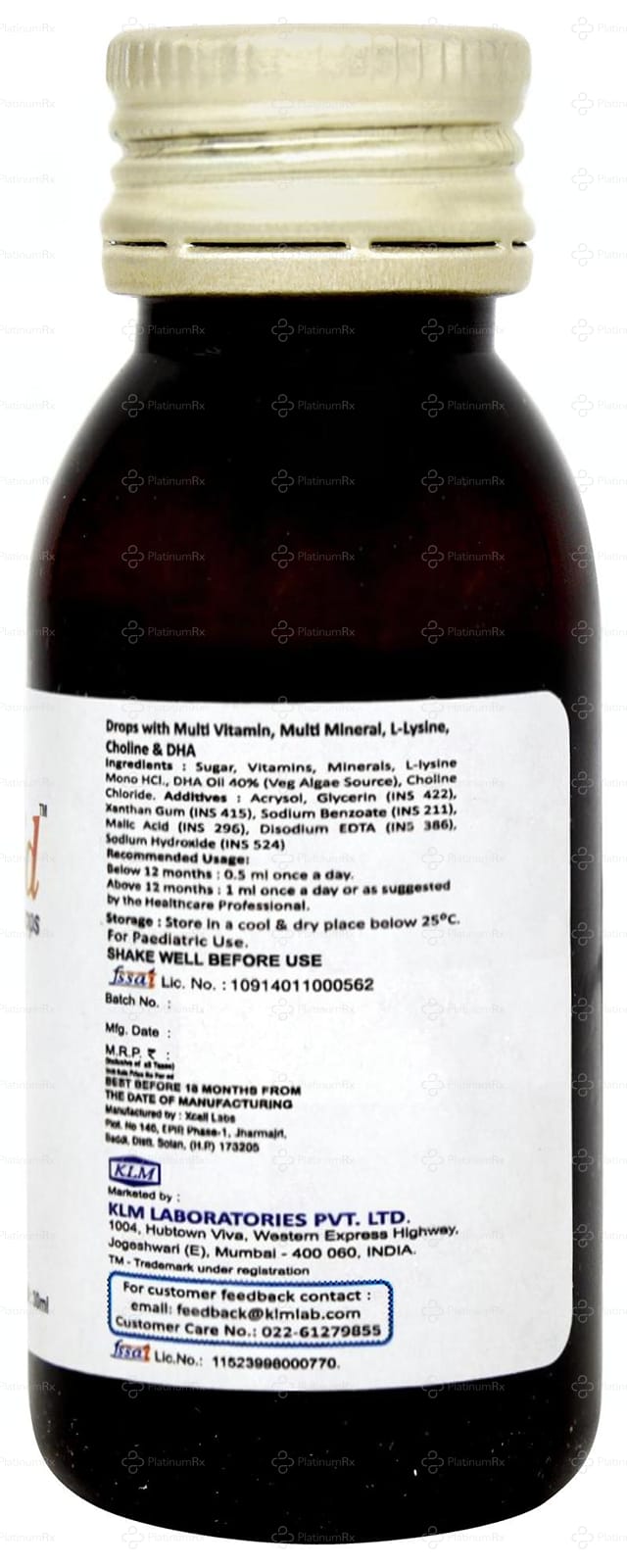Sofikid Drops With DHA 30ml