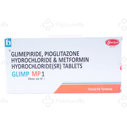Glimp MP 1/500/15mg SR Tablet 10s