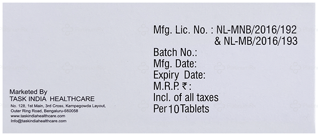 Tasmont BL 20/10mg Tablet 10s
