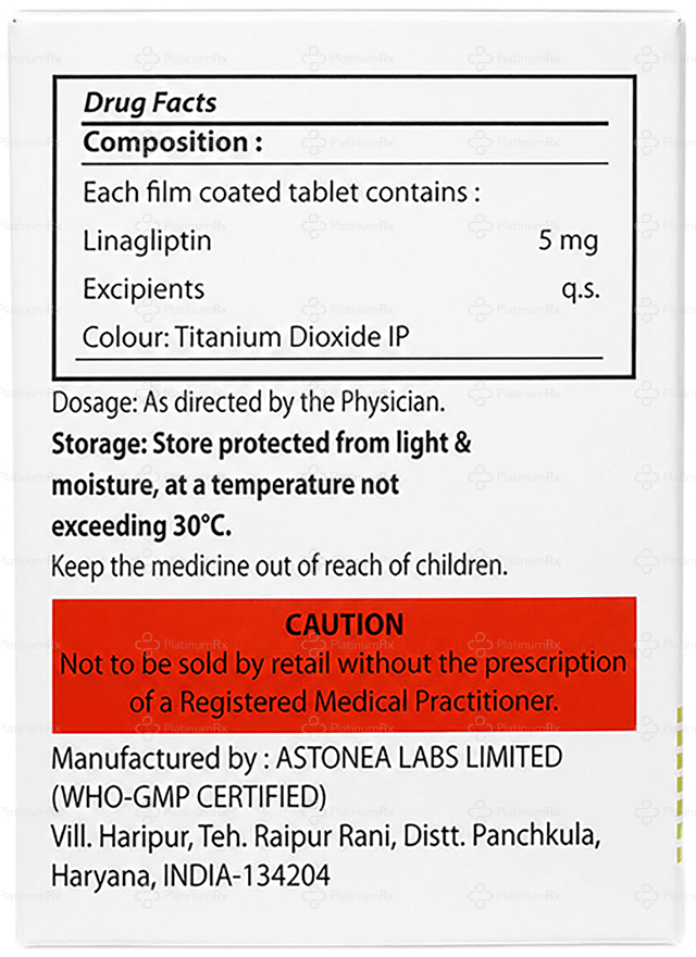 Linacube 5mg Tablet 10s
