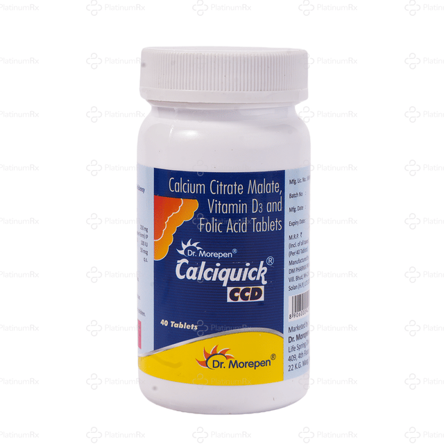 Calciquick CCD Tablet 40s