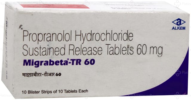 Migrabeta TR 60mg Tablet 10s