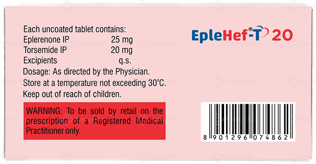 EpleHef T 25/20mg Tablet 10s