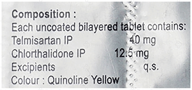 TELMIeco CH 12.5/40mg Tablet 15s