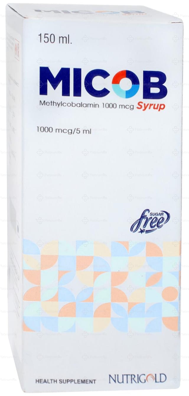 Micob Sugar Free Syrup 150ml
