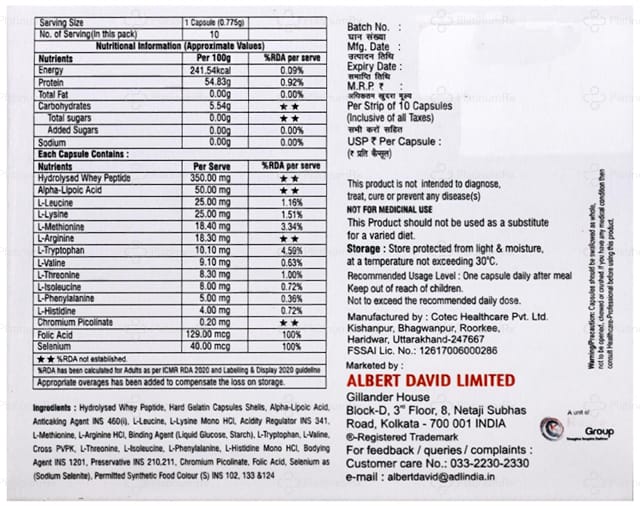 Alamin Xtra Capsule 10s