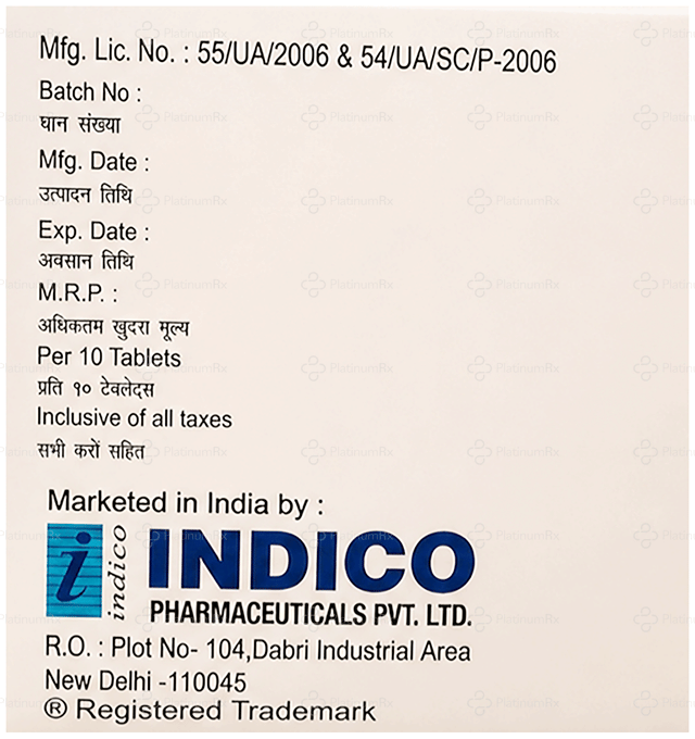 Avare M 80/250mg Tablet 10s