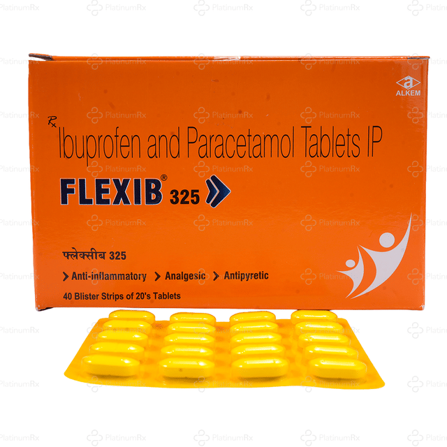 Flexib 325/400mg Tablet 20s