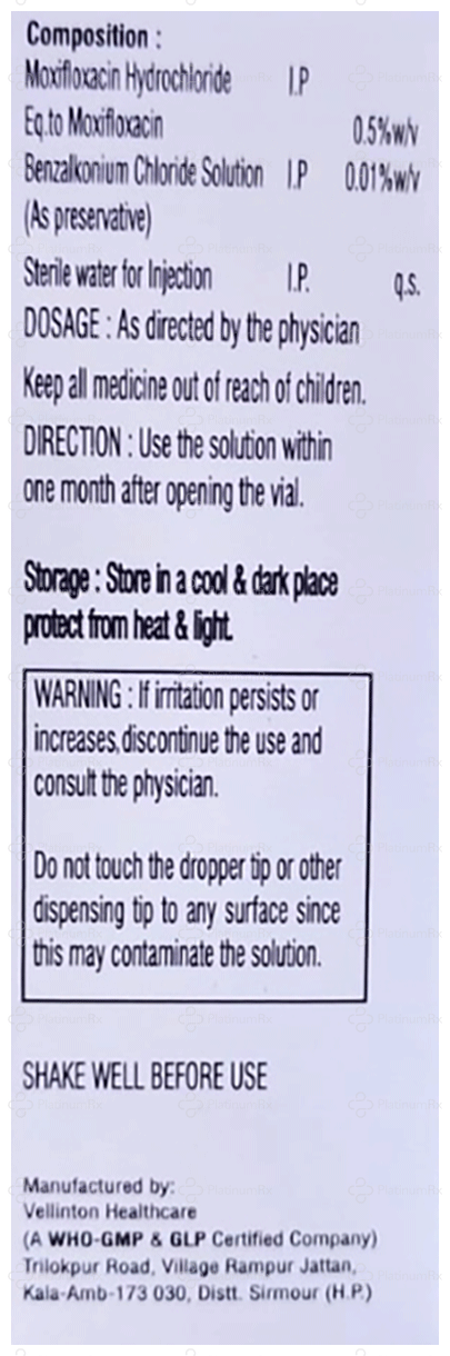 Moxribh 0.5% Ear Drop 5ml