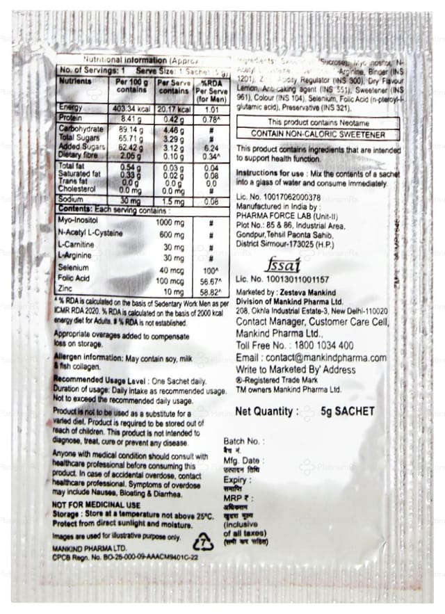 Enerbless M Sachet 1X5gm