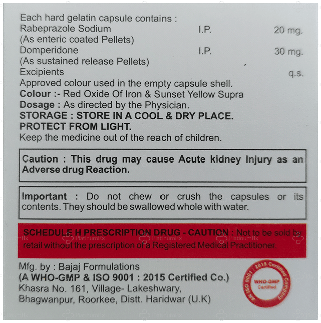 Nicerab D 30/20mg Capsule SR 10s
