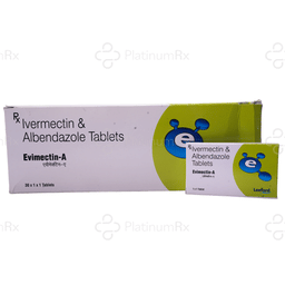 Evimectin A 12/400mg Tablet 1s