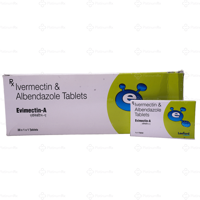Evimectin A 12/400mg Tablet 1s