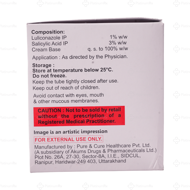Luliconaz S 1% Cream 15gm