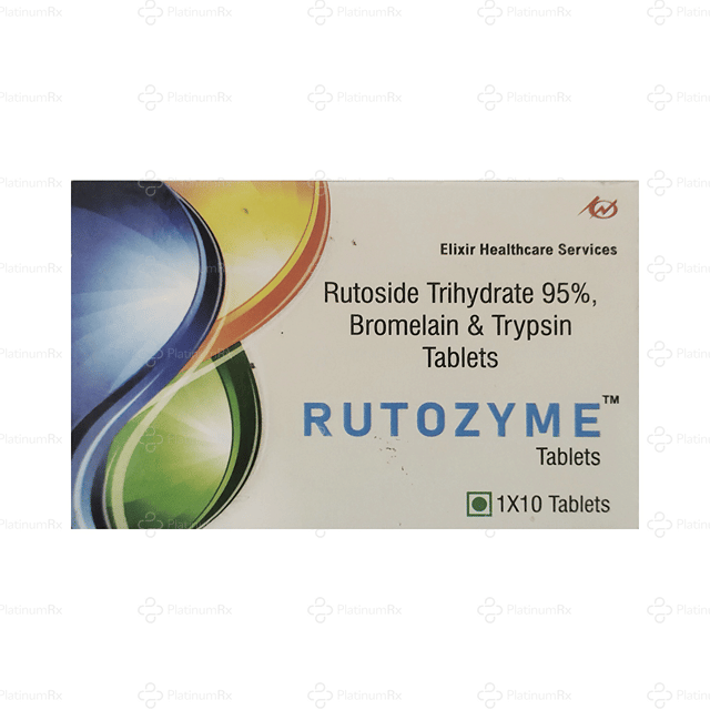 Rutozyme 180/200/96mg Tablet 10s