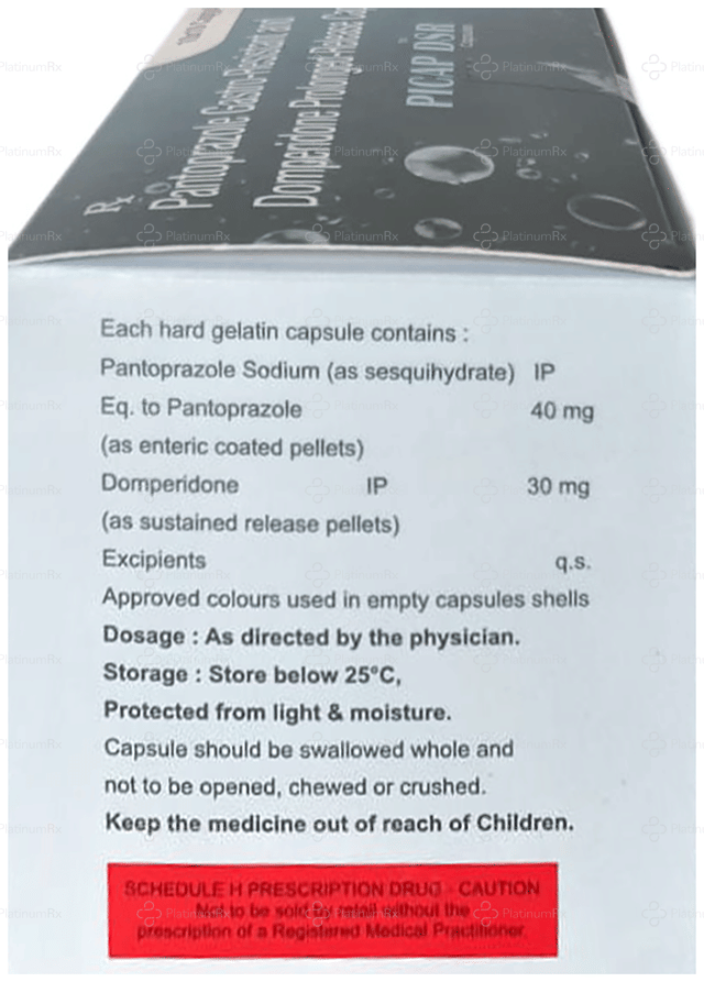 Picap DSR 30/40mg Capsule PR 10s
