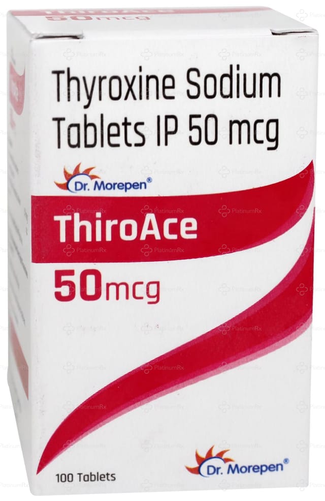 Thiroace 50mcg Tablet 100s
