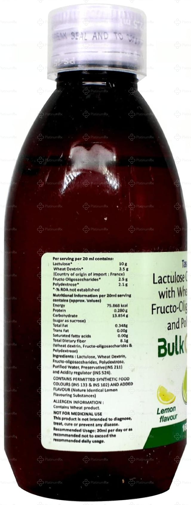 Bulkobest Lemon Oral Solution 160ml