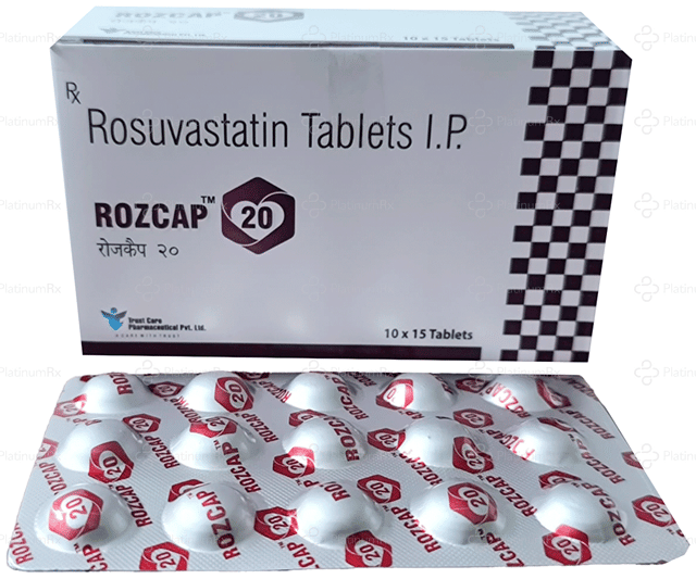 Rozcap 20mg Tablet 15s