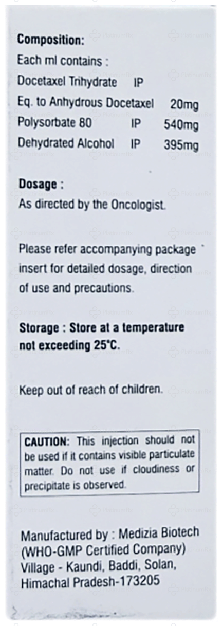 Taxdeco 80 RTU 20mg Injection 4ml