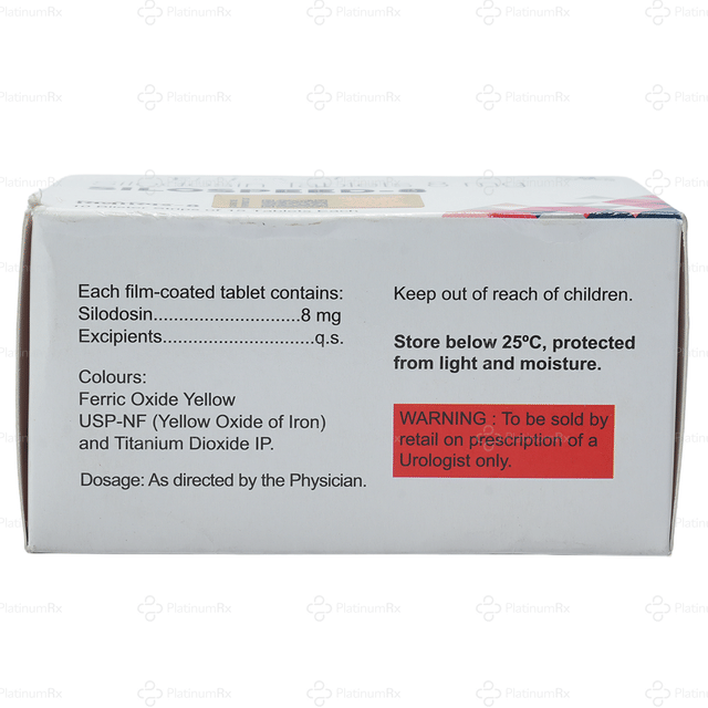 Silospeed 8mg Tablet 15s