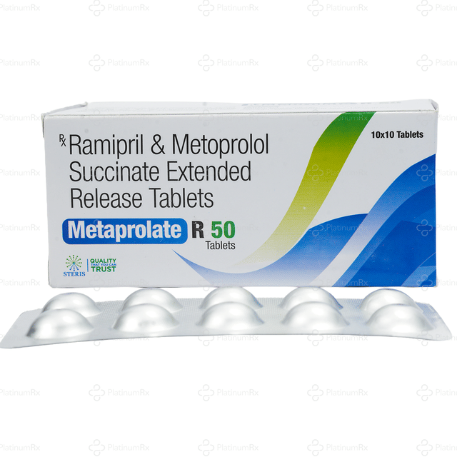 Metaprolate R 50/5mg Tablet ER10s