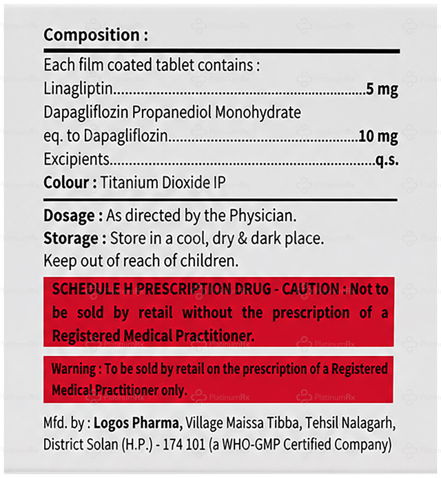 Linabus D 10/5mg Tablet 10s