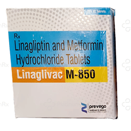 Linaglivac M 850/2.5mg Tablet 10s