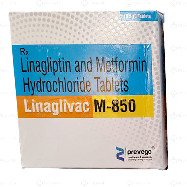 Linaglivac M 850/2.5mg Tablet 10s