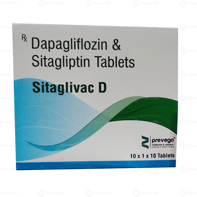 Sitaglivac D 10/50mg Tablet 10s