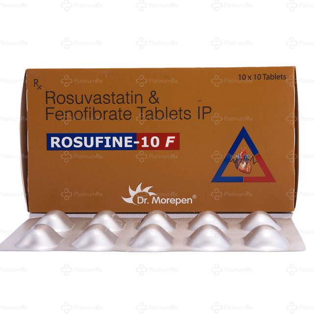 Rosufine F 10/160mg Tablet 10s