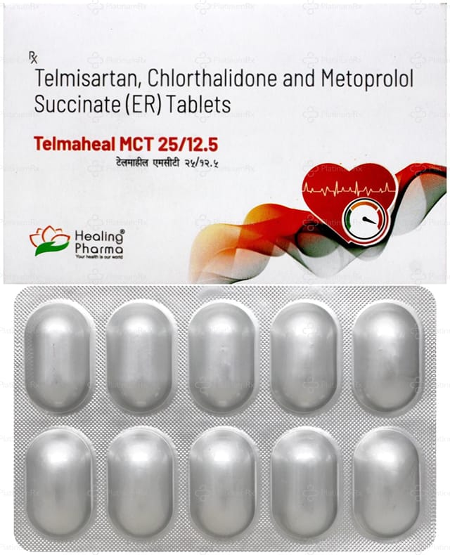 Telmaheal MCT 25/12.5mg Tablet ER 10s