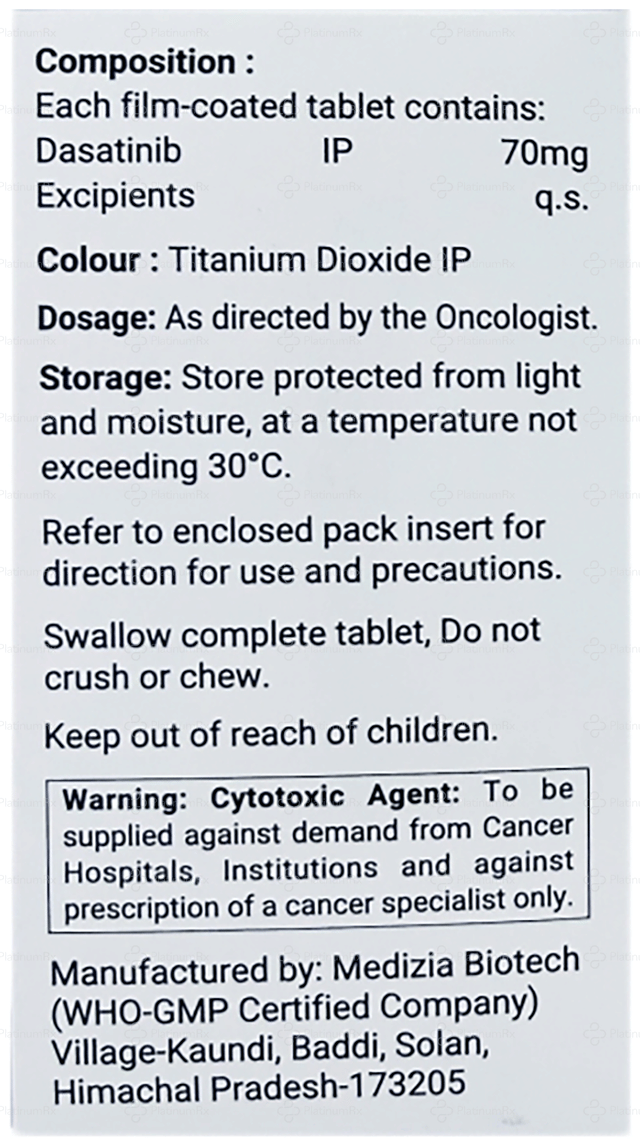 Odasnalin 70mg Tablet 60s