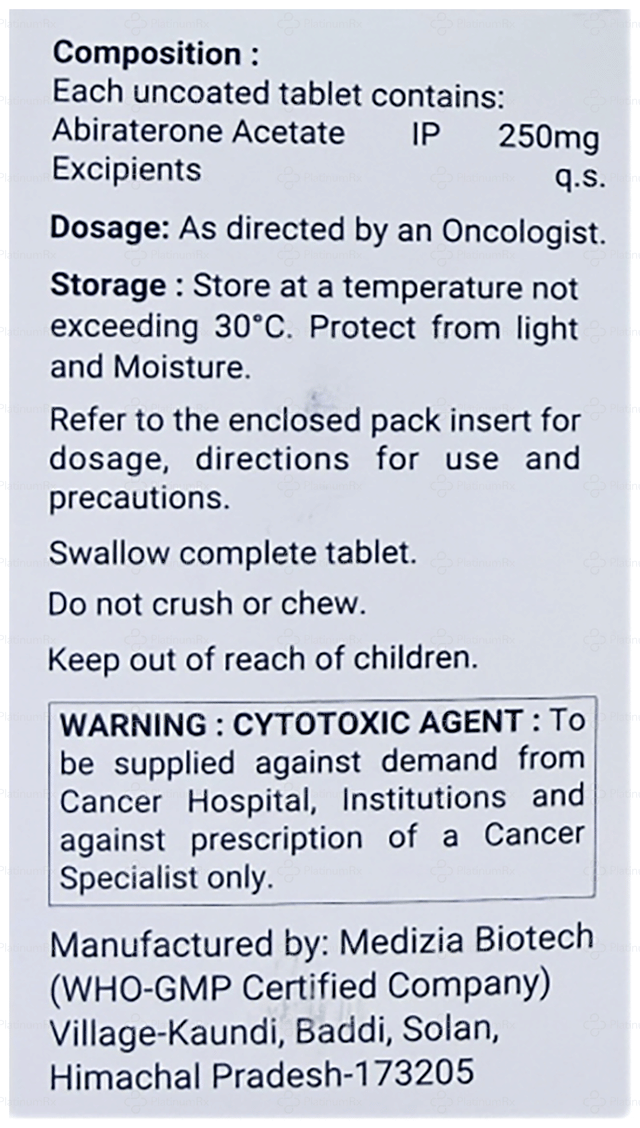 Biratrone 250mg Tablet 120s